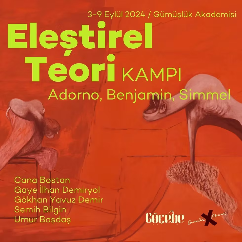 ATÖLYE◢  Eleştirel Teori Kampı – Adorno, Benjamin, Simmel