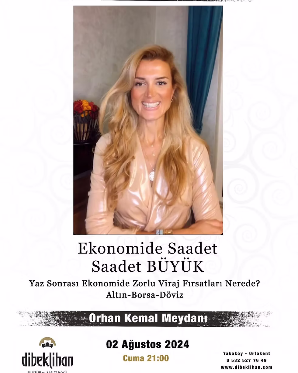 SÖYLEŞİ◢ Ekonomide Saadet / Saadet Büyük