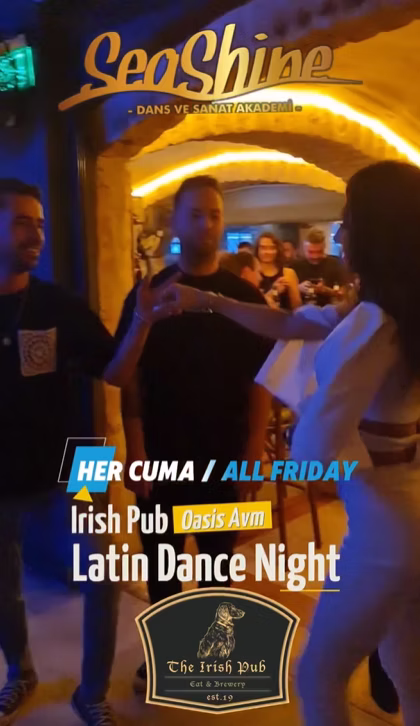 DANS GECESİ◢ Latin Dance Night / Seashine Dans Akademi