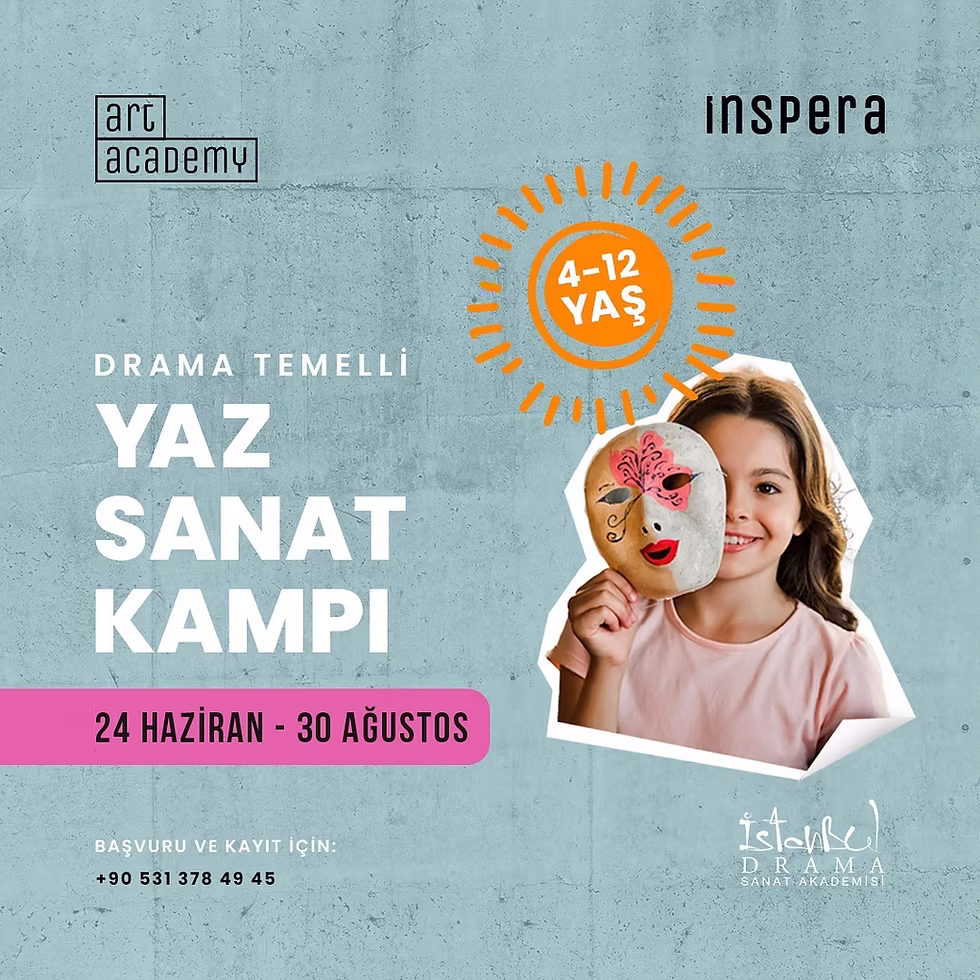SANAT KAMPI◢ Çocuklar İçin Drama Temelli Yaz Sanat Kampı