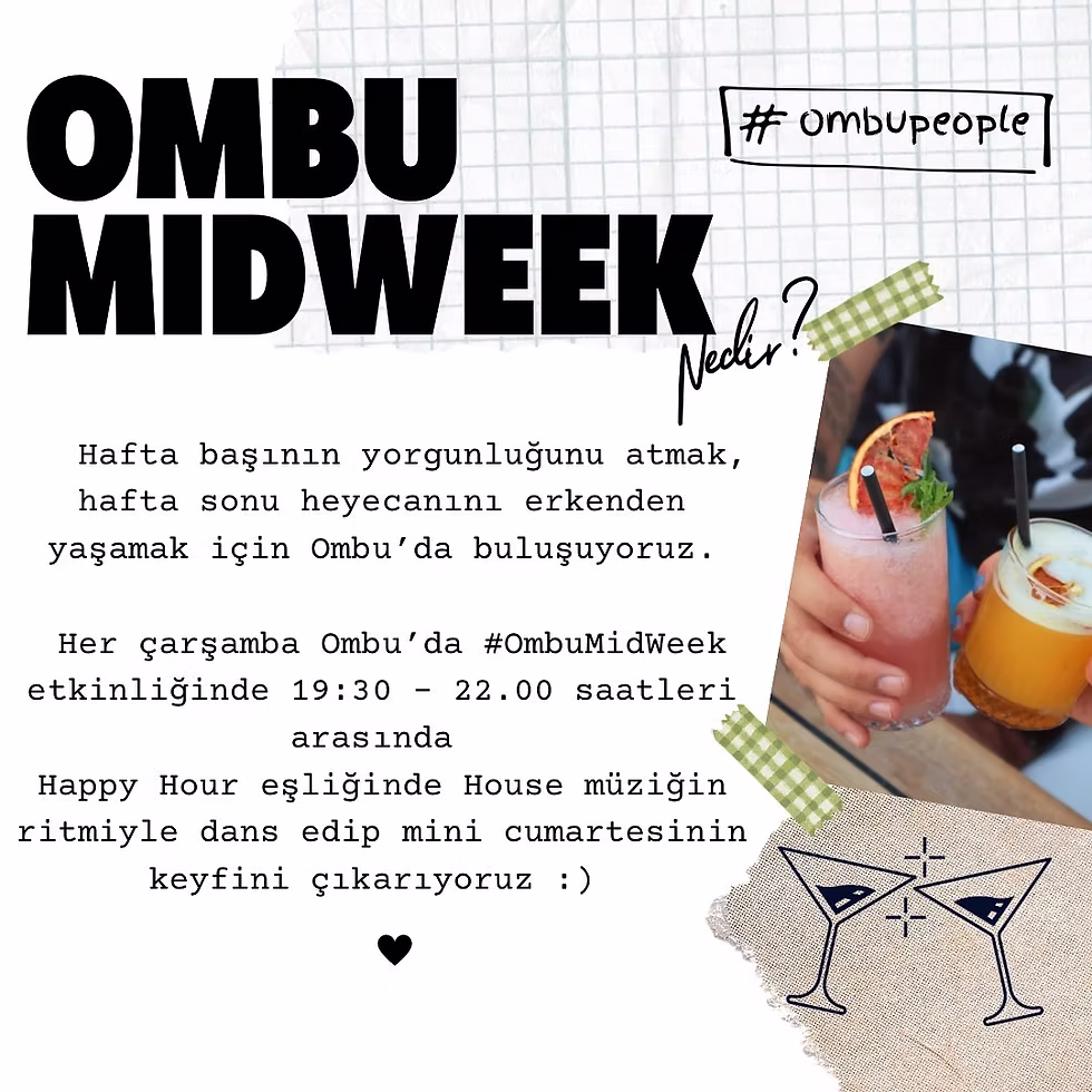 HAPPY HOUR◢ Ombu Midweek