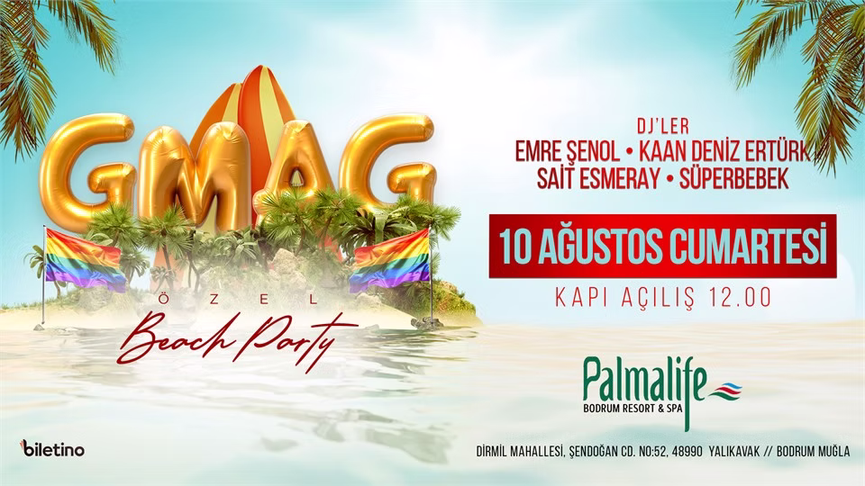 PARTİ◢ Gmag Özel Beach Party