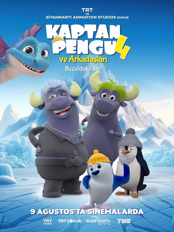 AÇIK HAVA SİNEMASI◢ Kaptan Pengu ve Arkadaşları 4: Buzuldaki Sır