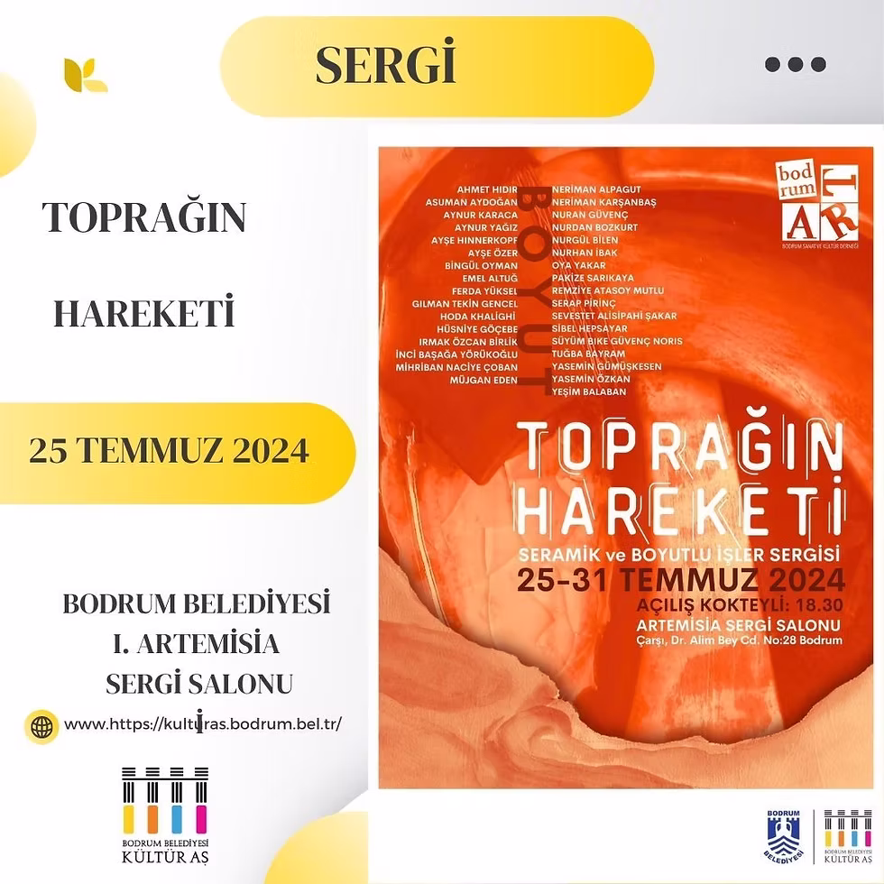 SERGİ◢ Toprağın Hareketi – Seramik ve Boyutlu İşler Sergisi