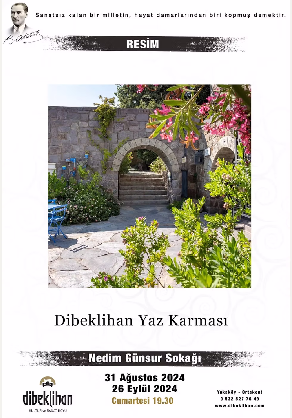 RESİM SERGİSİ◢ Dibeklihan Yaz Karması