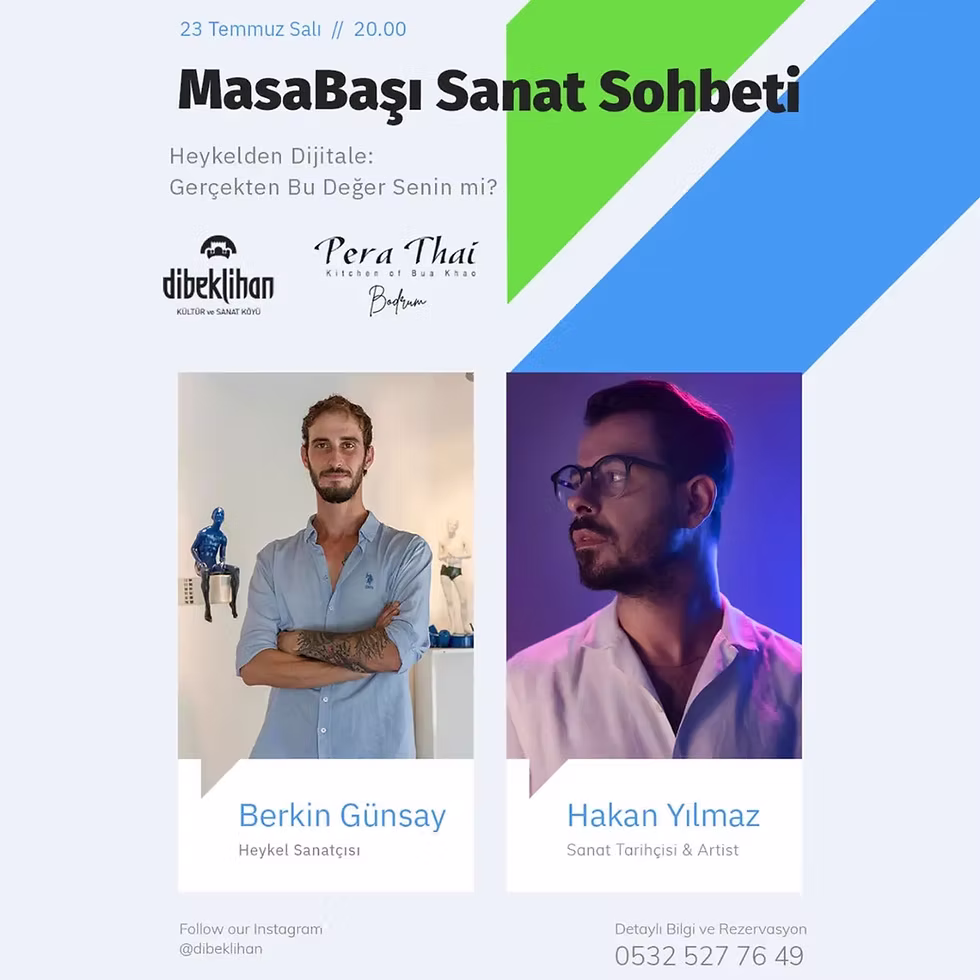 SÖYLEŞİ◢ Masa Başı Sanat Sohbeti / Berkin Günsay & Hakan Yılmaz