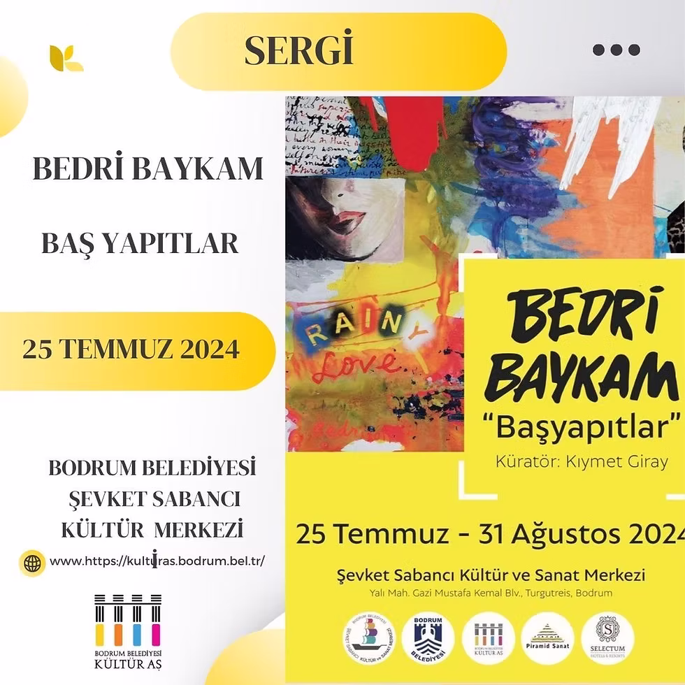 RESİM SERGİSİ◢ Başyapıtlar / Bedri Baykam