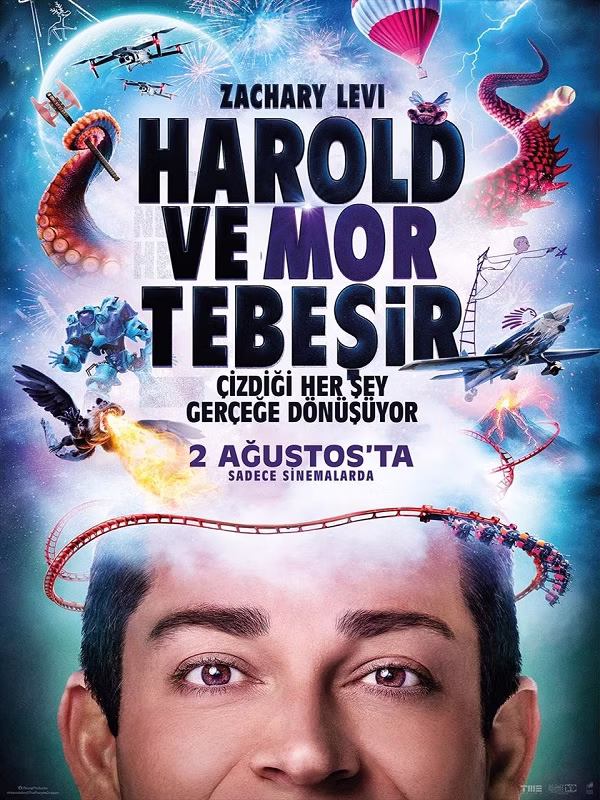 AÇIK HAVA SİNEMASI◢ Harold ve Mor Tebeşir – Harold and the Purple Crayon