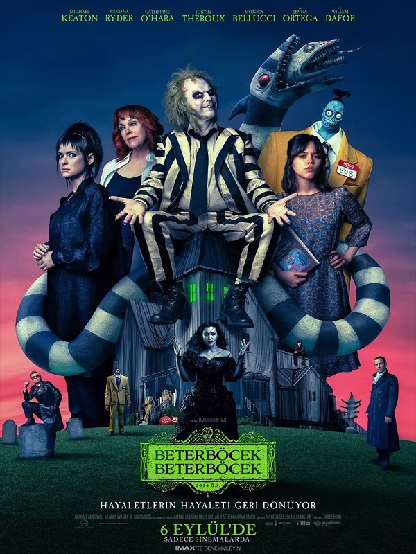 AÇIK HAVA SİNEMASI◢ Beterböcek Beterböcek – Beetlejuice Beetlejuice