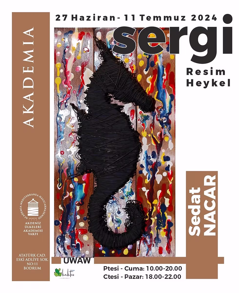RESİM & HEYKEL SERGİSİ◢ Sedat Nacar